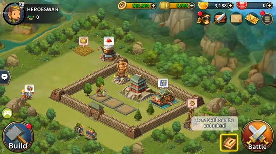 Gameplay screenshot 1 of Kingdom Story: HEROES WAR (킹덤스토리: 히어로즈 워)