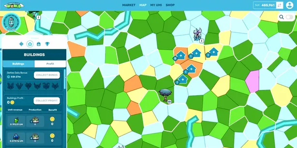 Gameplay screenshot 4 of Continuum World (컨티뉴엄 월드)