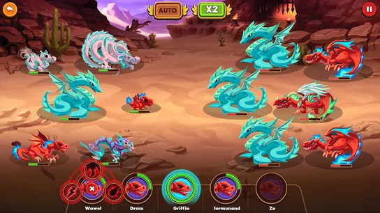 Gameplay screenshot 1 of Dragonary (ドラゴナリー)