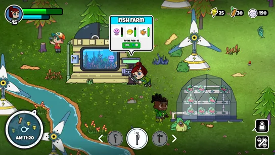 Gameplay screenshot 1 of Continuum World (컨티뉴엄 월드)