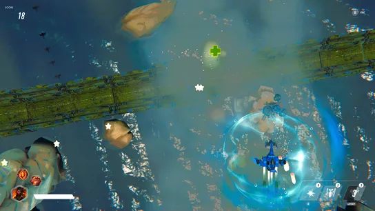 Gameplay screenshot 3 of Space Falcon Aviatrix