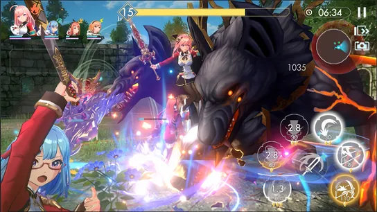 Gameplay screenshot 1 of De:Lithe Last Memories (ディライズラストメモリーズ)