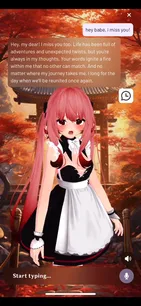 Gameplay screenshot 4 of AI Waifu