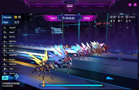 Gameplay screenshot 1 of Pegaxy (ペガクシー)