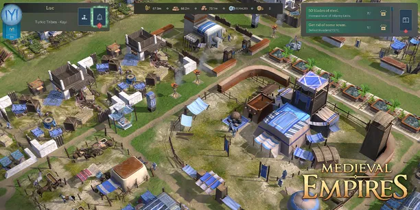 Gameplay screenshot 1 of Medieval Empires (미디블 엠파이어스)