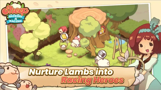 Gameplay screenshot 4 of Sheepfarm: Raising 4 Racing