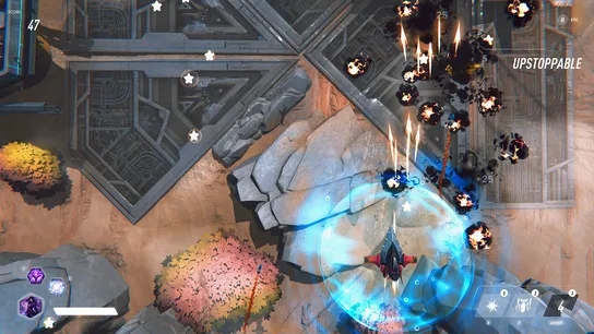 Gameplay screenshot 2 of Space Falcon Aviatrix