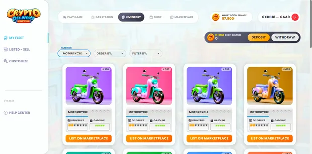 Gameplay screenshot 2 of Crypto Delivery