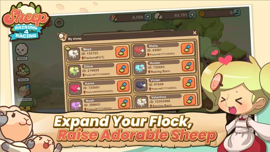 Gameplay screenshot 3 of Sheepfarm: Raising 4 Racing