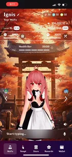 Gameplay screenshot 2 of AI Waifu