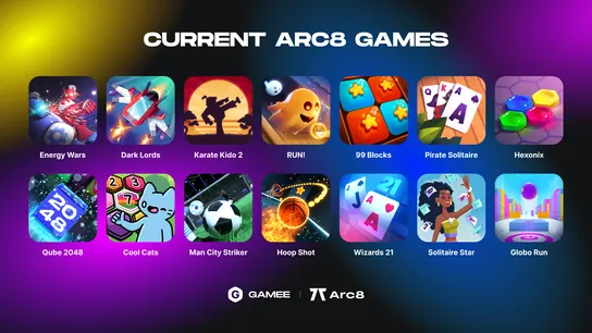 Gameplay screenshot 1 of Arc8 by GAMEE