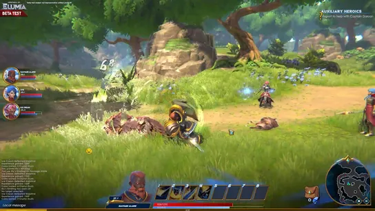 Gameplay screenshot 4 of Legends of Elumia (레전드 오브 엘루미아)