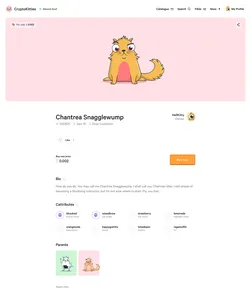 Gameplay screenshot 3 of CryptoKitties (クリプトキティーズ)