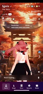 Gameplay screenshot 3 of AI Waifu