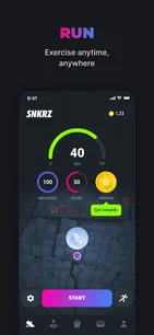 Gameplay screenshot 1 of SNKRZ