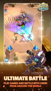 Gameplay screenshot 1 of Heroes & Empires (ヒーローズ＆エンパイア)