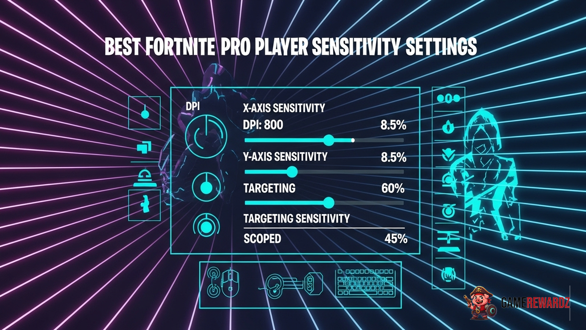 Best Fortnite Pro Sensitivity Settings | Find Yours!