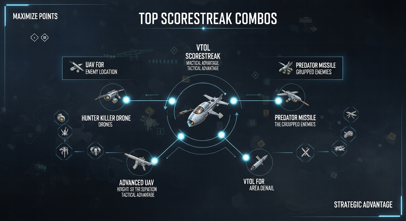 Best Scorestreak Combinations in COD Mobile
