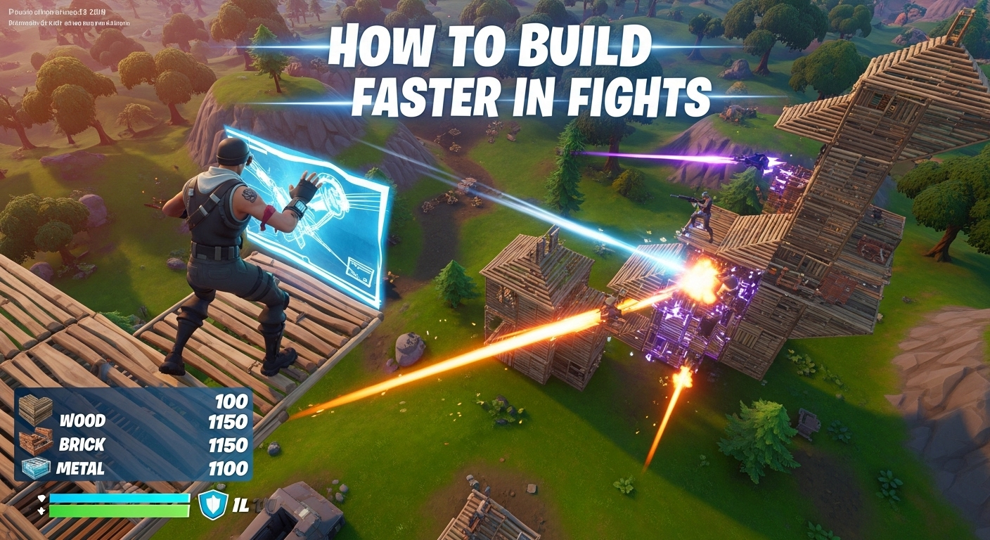 Fortnite: Pro Building Tips for Faster Combat