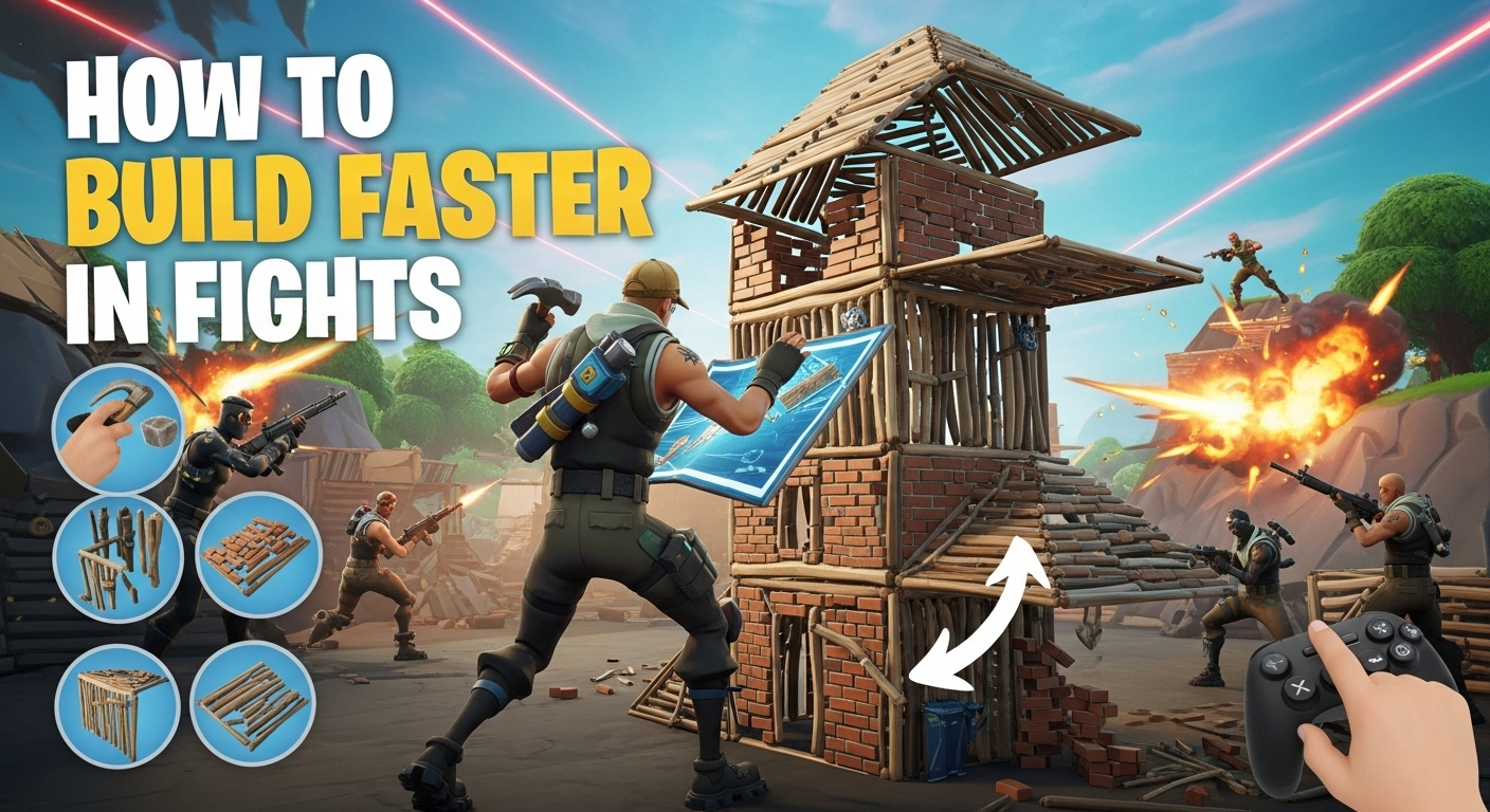Fortnite: Pro Building Tips for Faster Combat