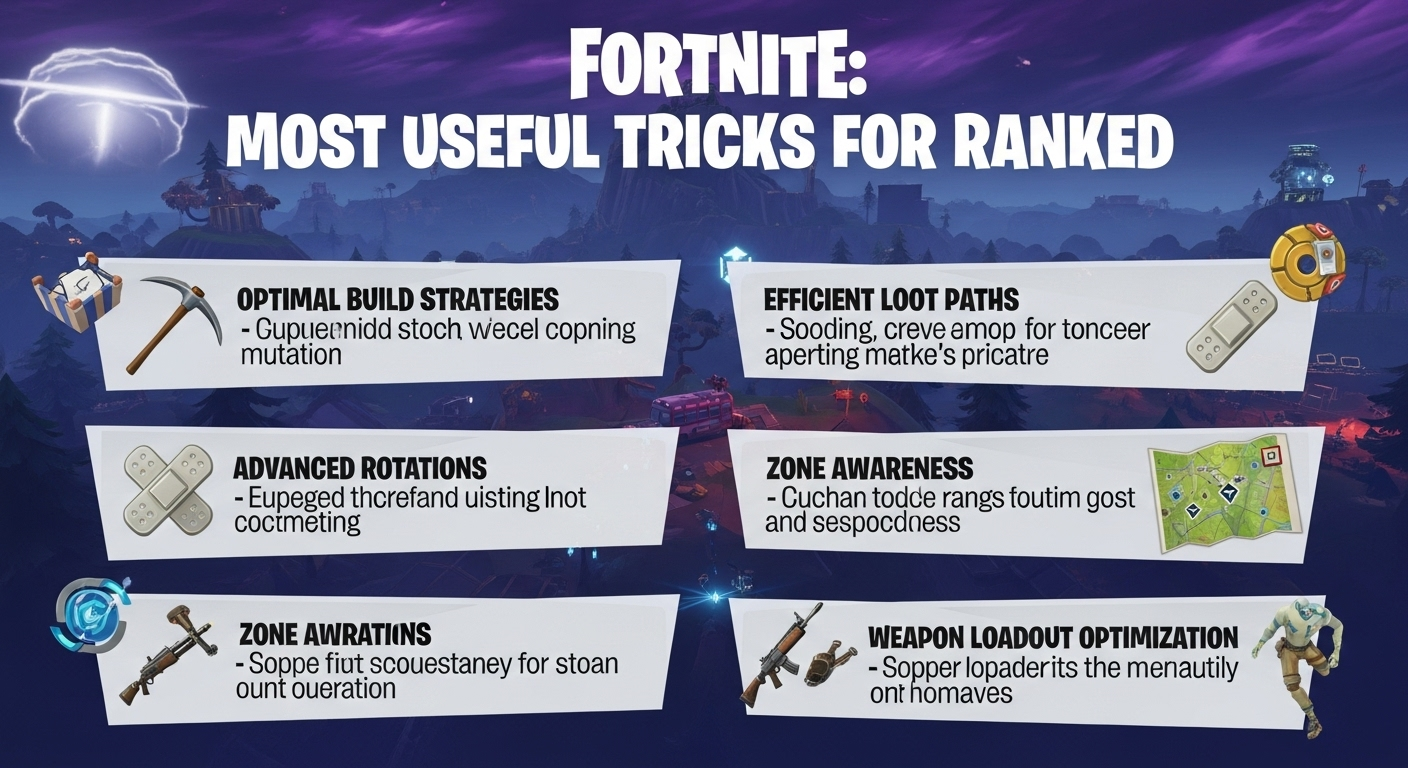 Top Fortnite Ranked Tips and Tricks