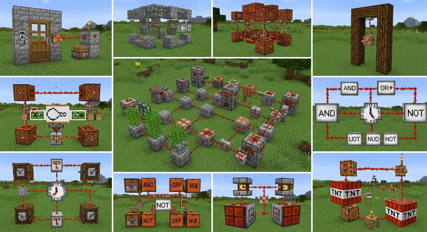 Top Redstone Creations in Minecraft