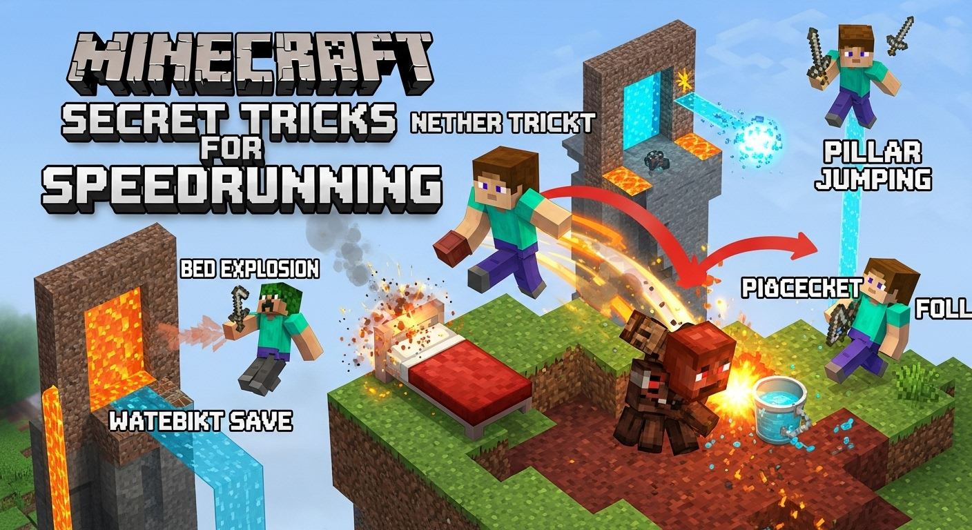 Minecraft Speedrunning: Hidden Tricks