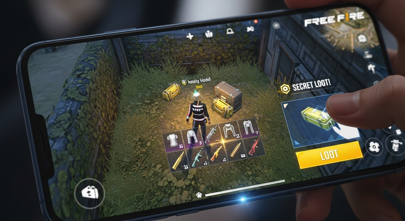 Hidden Loot Locations in Free Fire