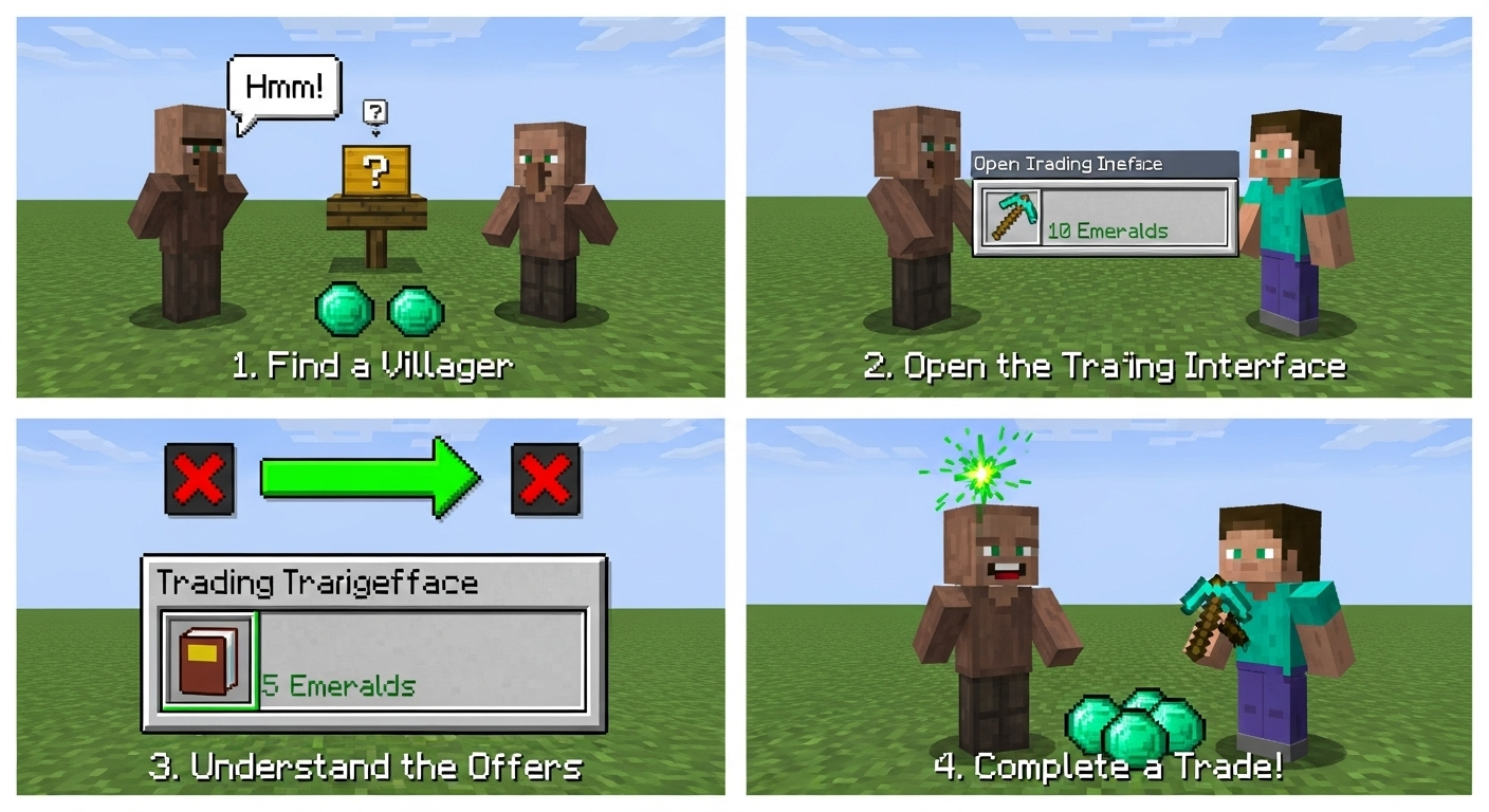Beginner&#039;s Guide to Minecraft Villager Trading