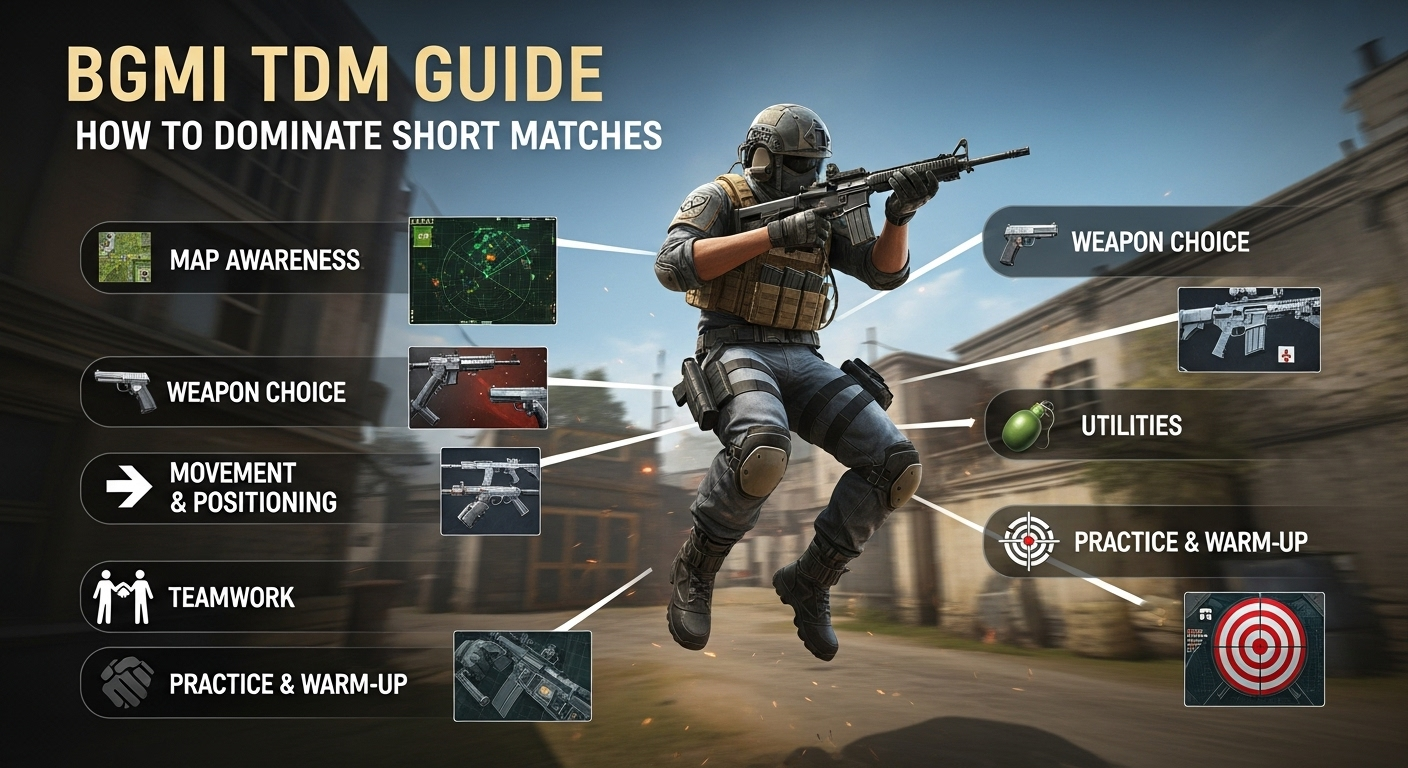 BGMI TDM Domination: A Guide to Winning Short Matches