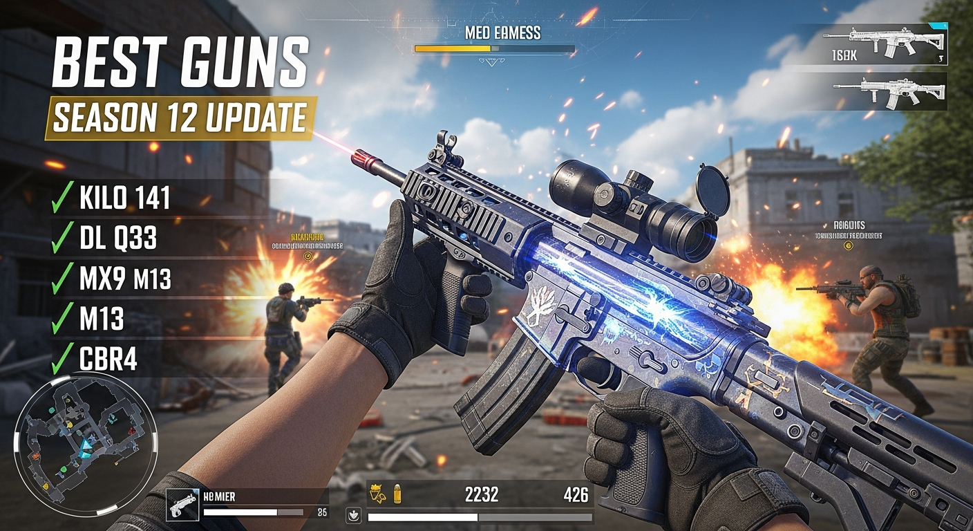 Top Weapons in COD Mobile After Season 12 Update