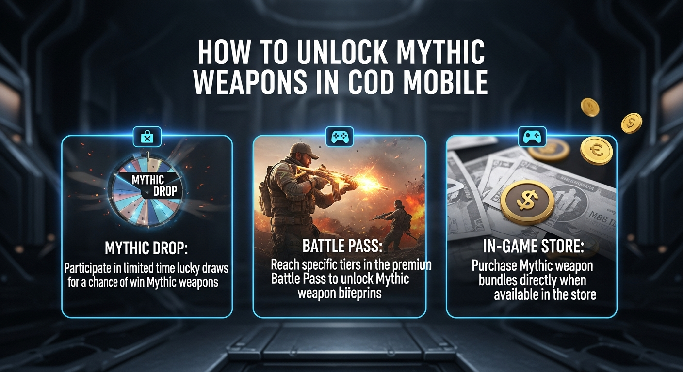 COD Mobile: Getting Mythic Weapons