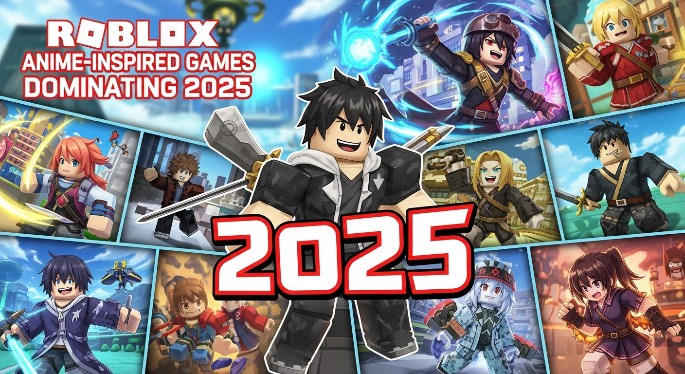 Top Anime Games on Roblox in 2025