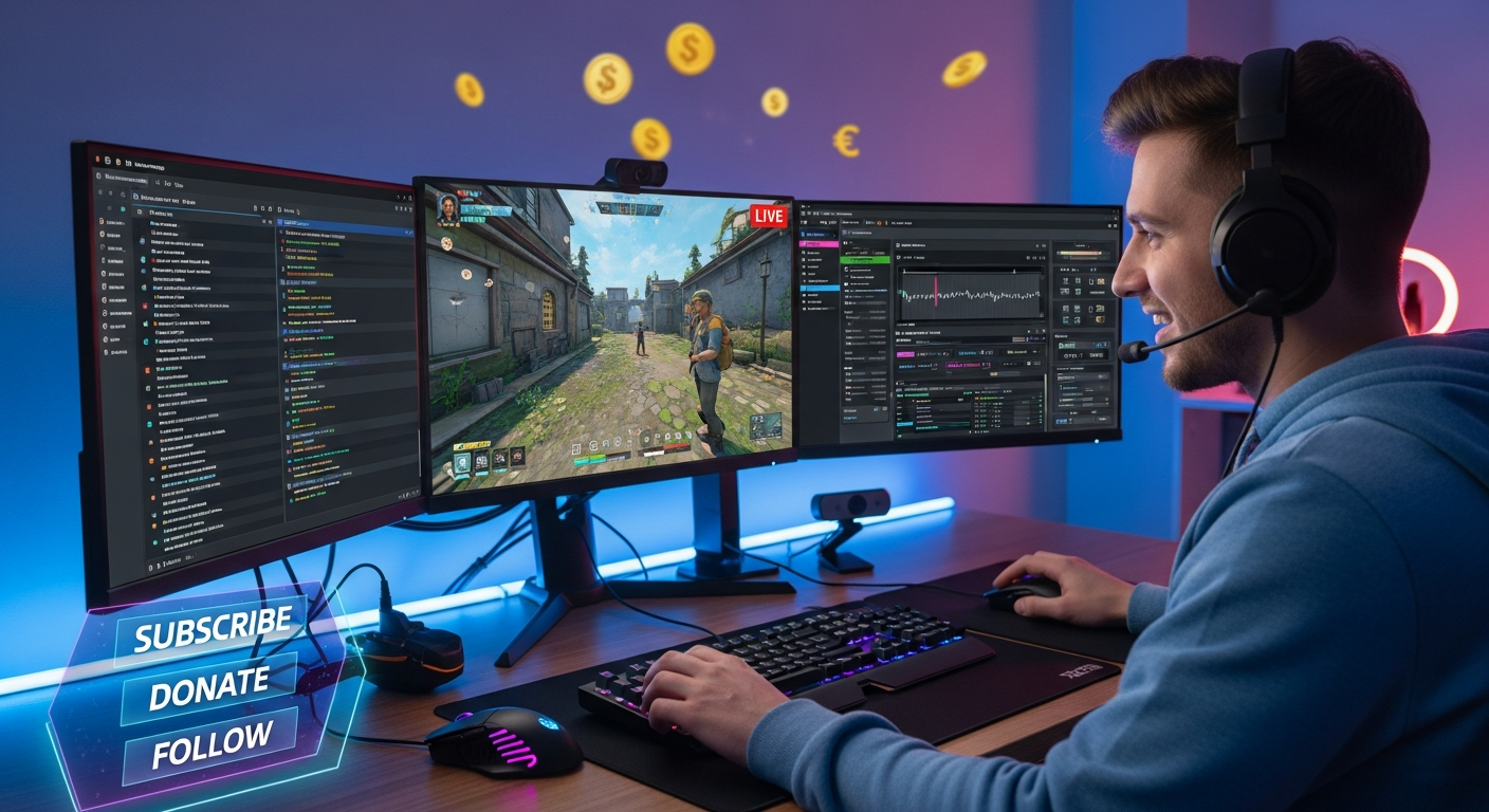 How to Stream Games and Make Money