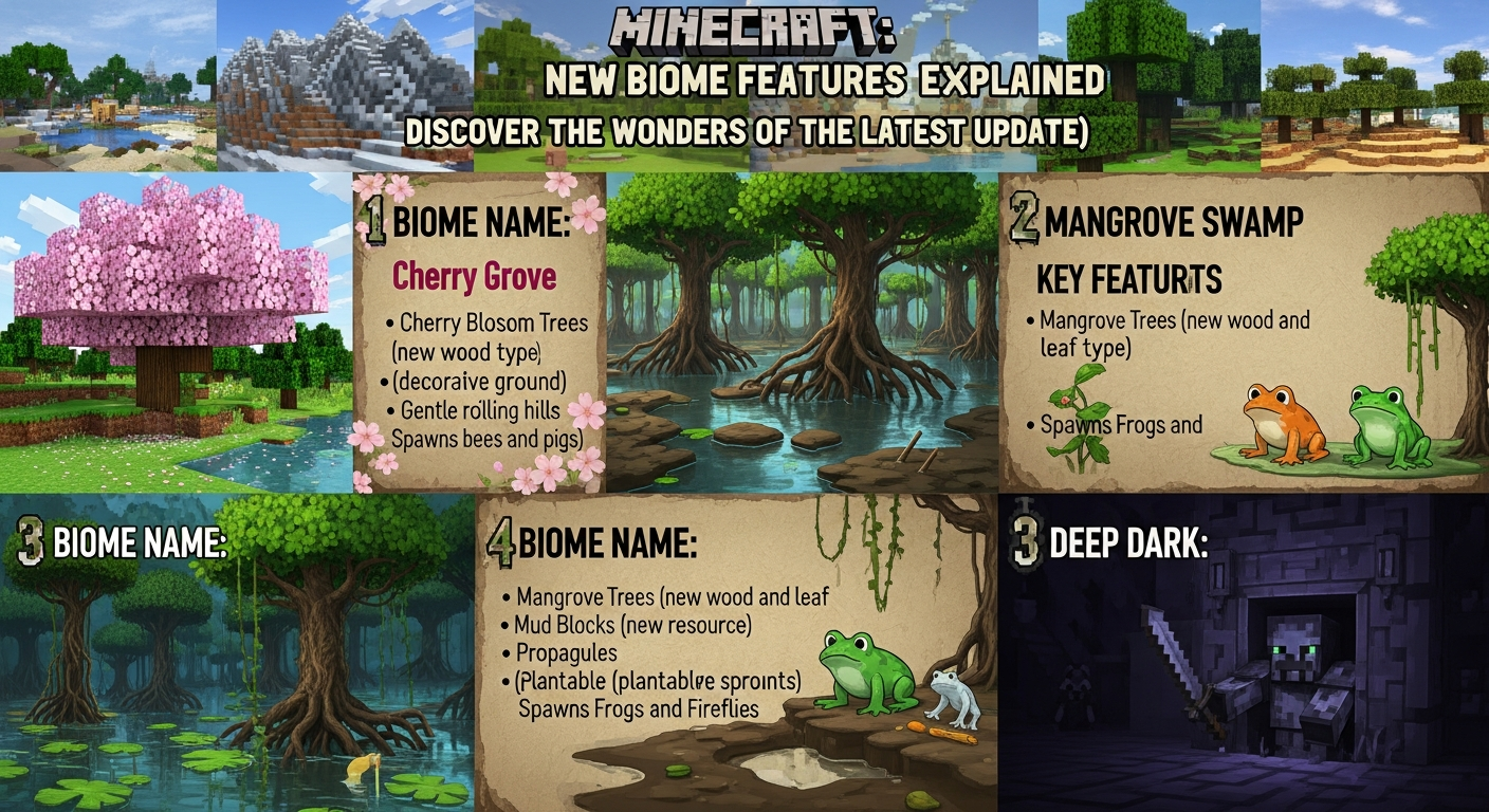 Minecraft: Exploring New Biome Features