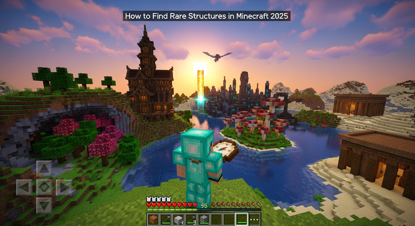 Minecraft 2025: Locating Unusual Structures