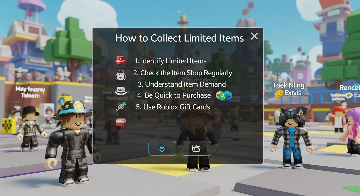 Roblox: Getting Limited Edition Items