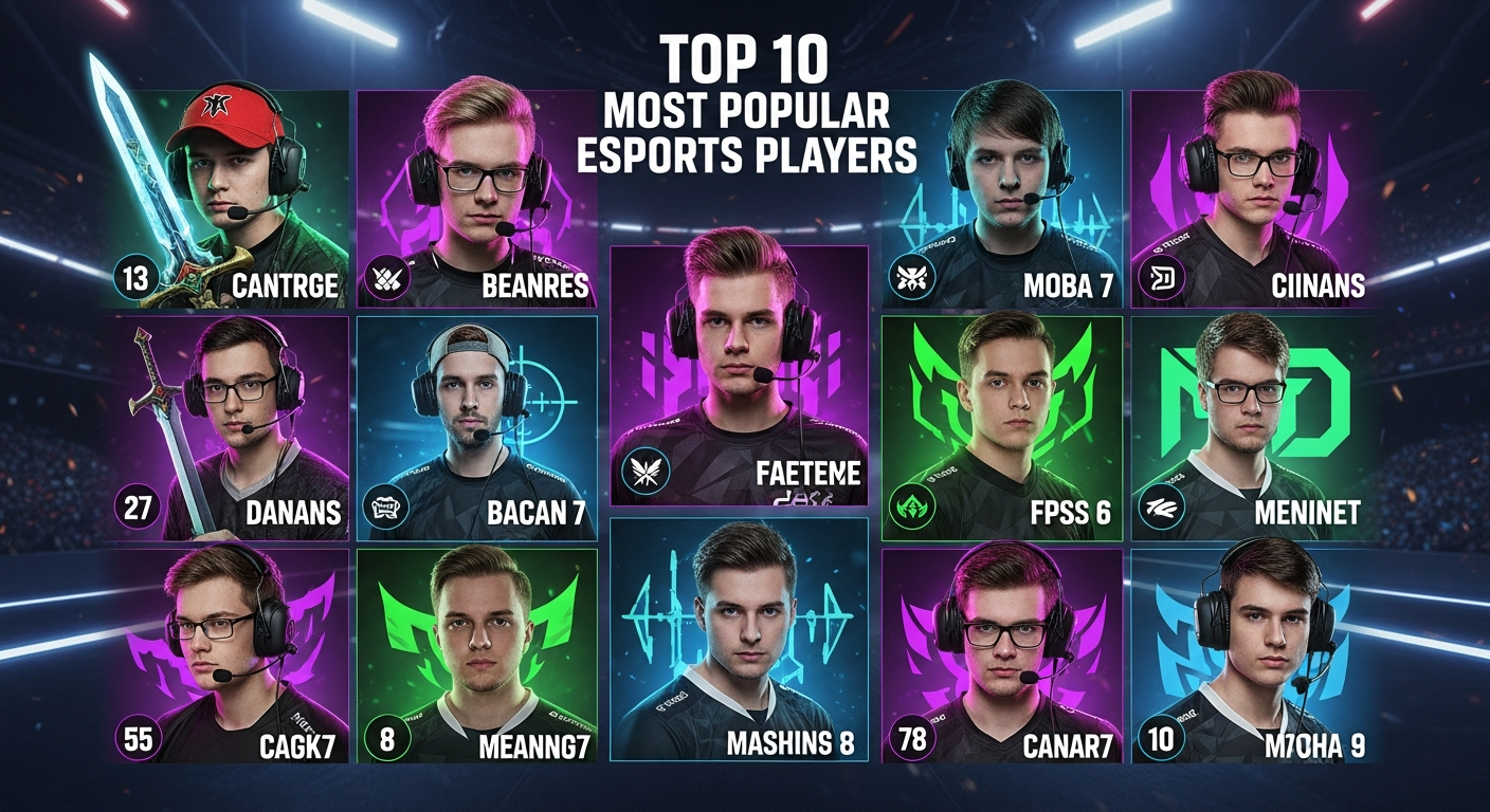 Top 10 Trending Esports Athletes