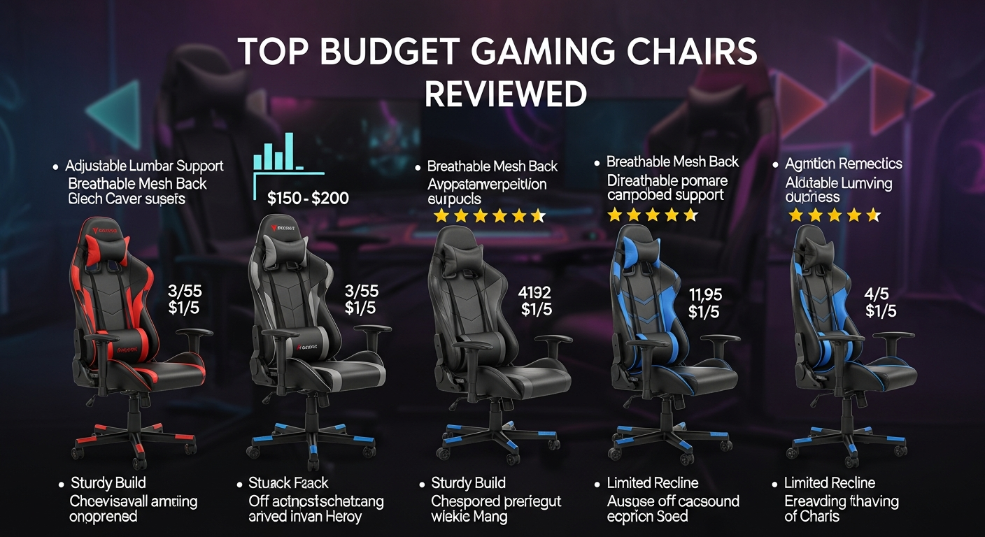 Best Cheap Gaming Chairs: Our Top Picks
