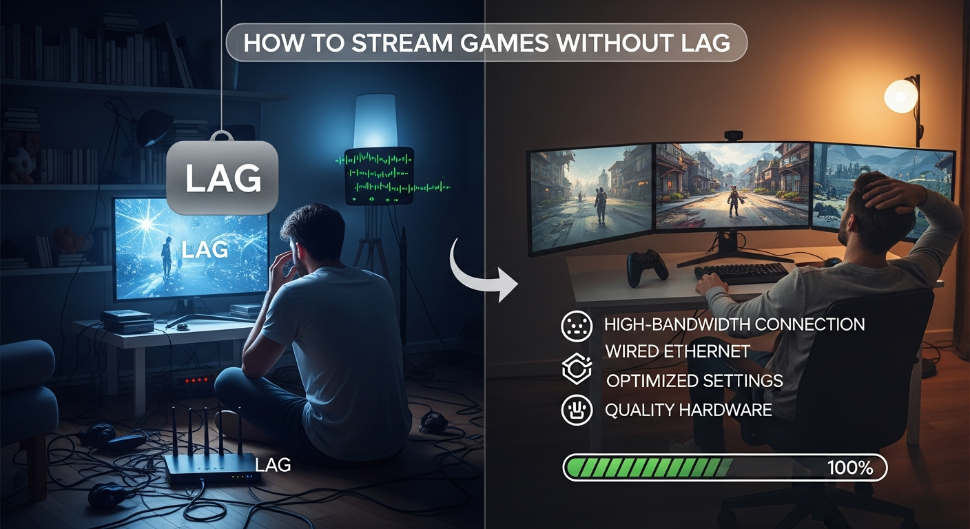 Lag-Free Game Streaming: A How-To Guide