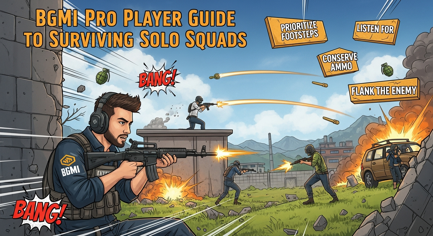 BGMI Pro's Guide: How to Win Solo vs Squads