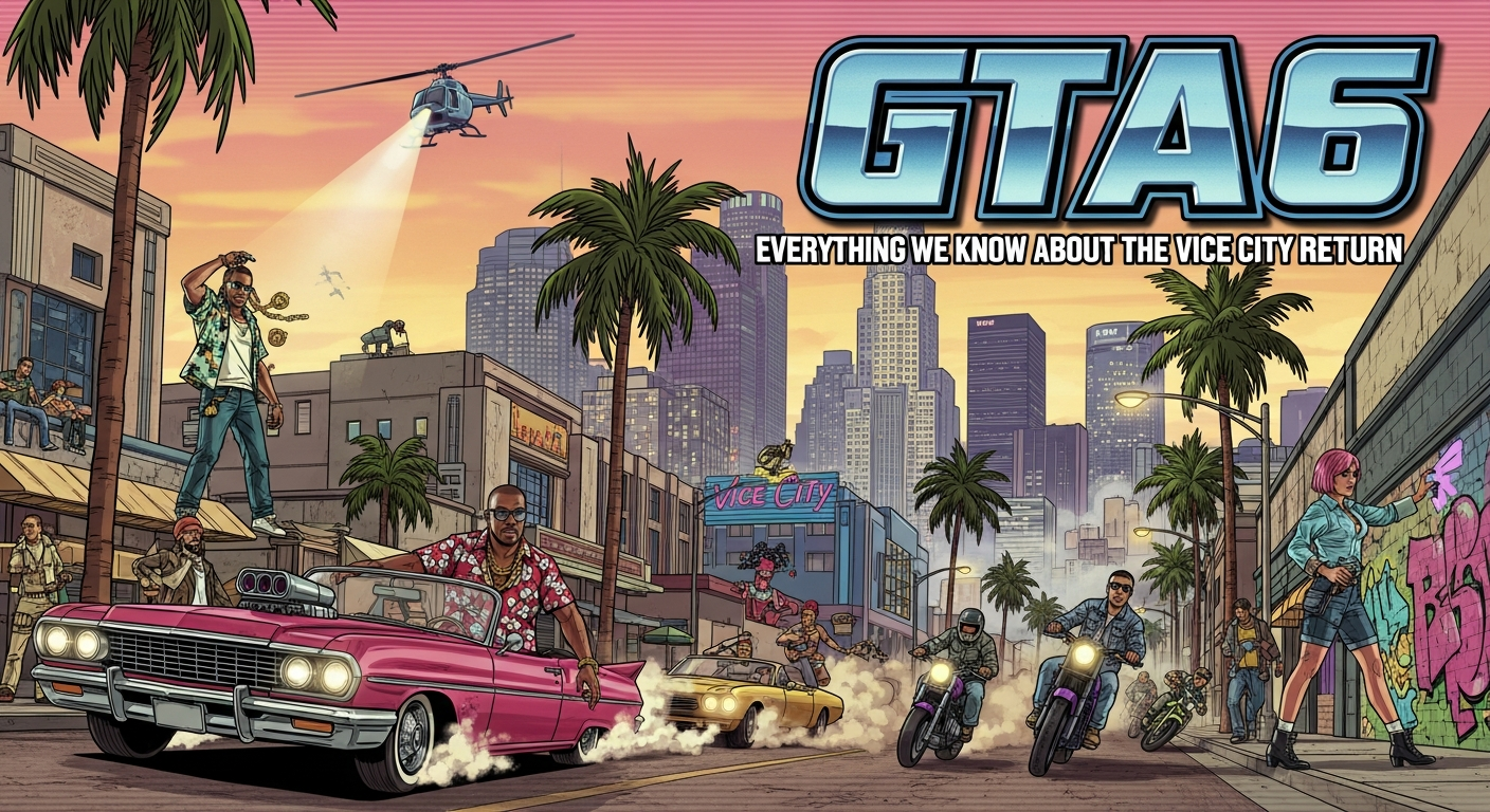 GTA 6: All the Details on the Vice City Comeback