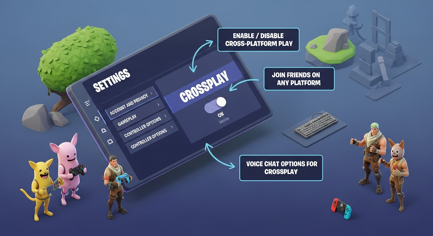 Understanding Fortnite Crossplay Settings