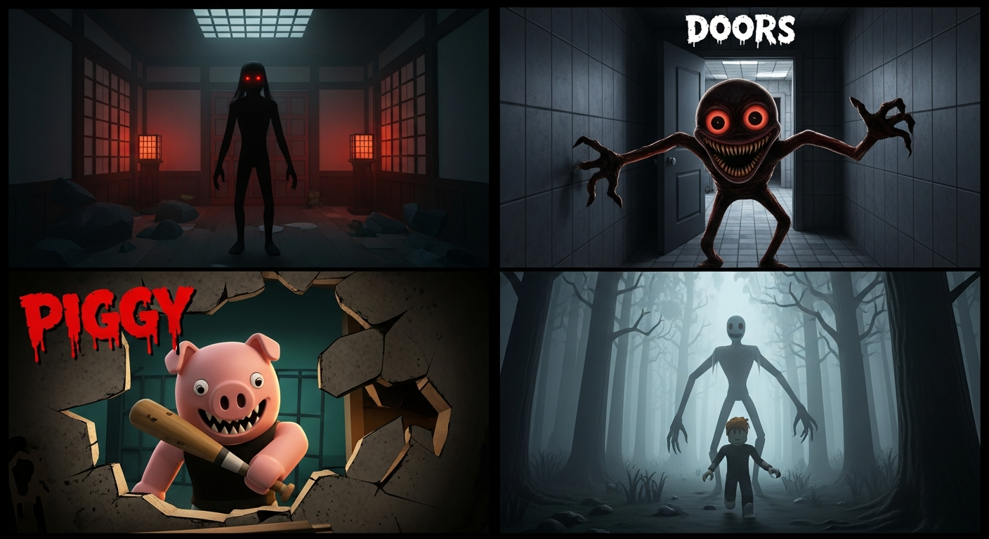 Terrifying Roblox Horror Games