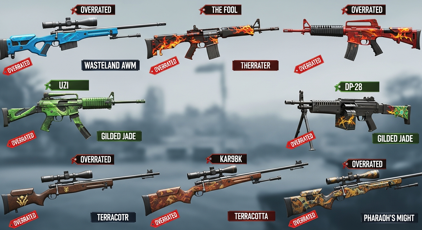 Most Overrated Weapons in BGMI