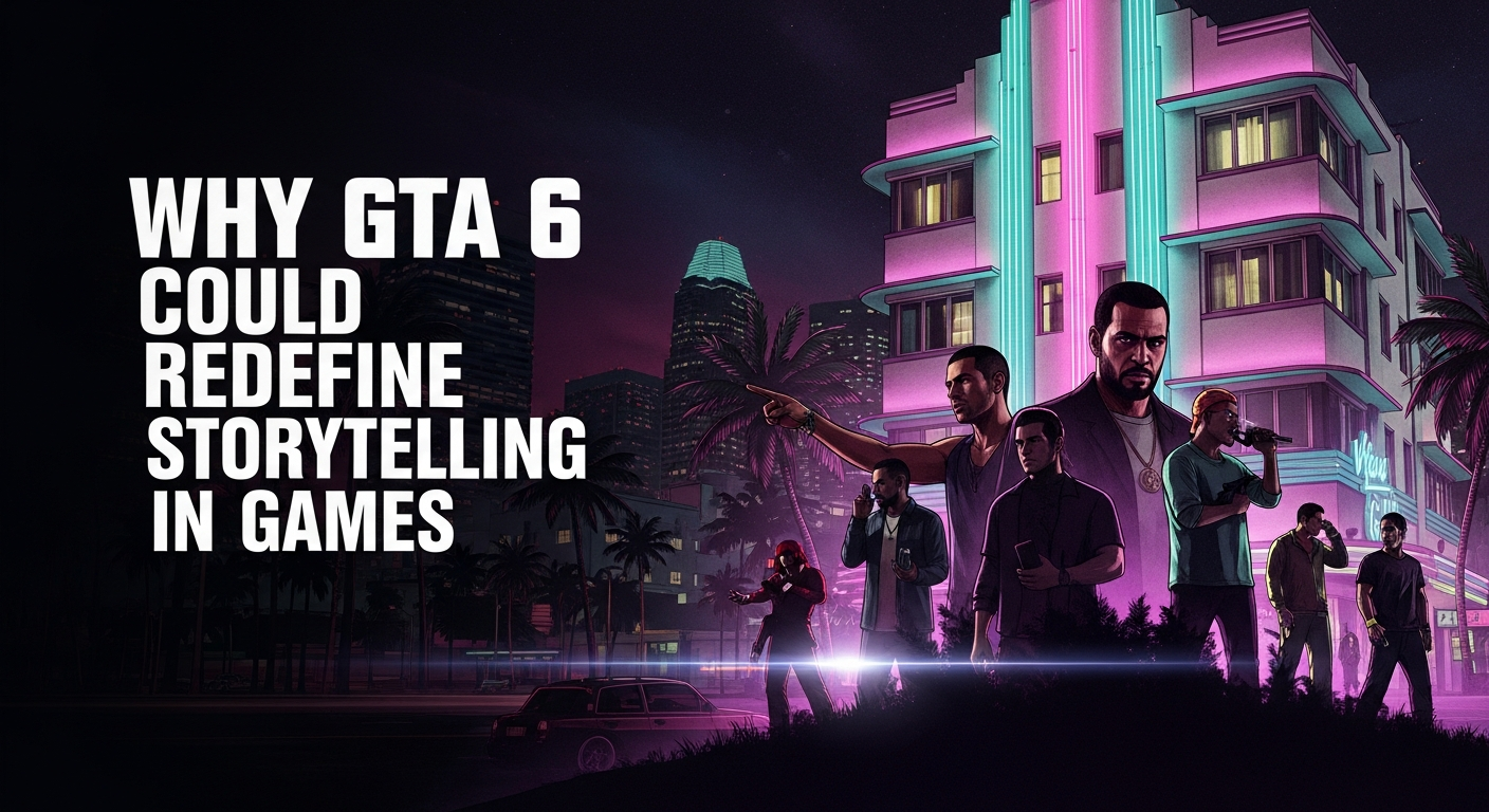 How GTA 6 Might Revolutionize Game Storytelling