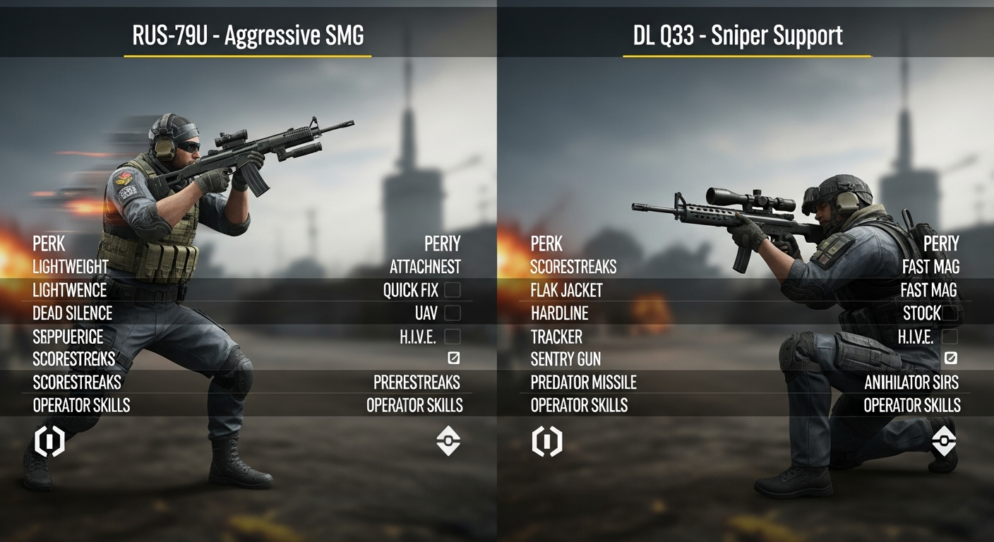 Top COD Mobile Multiplayer Class Setups