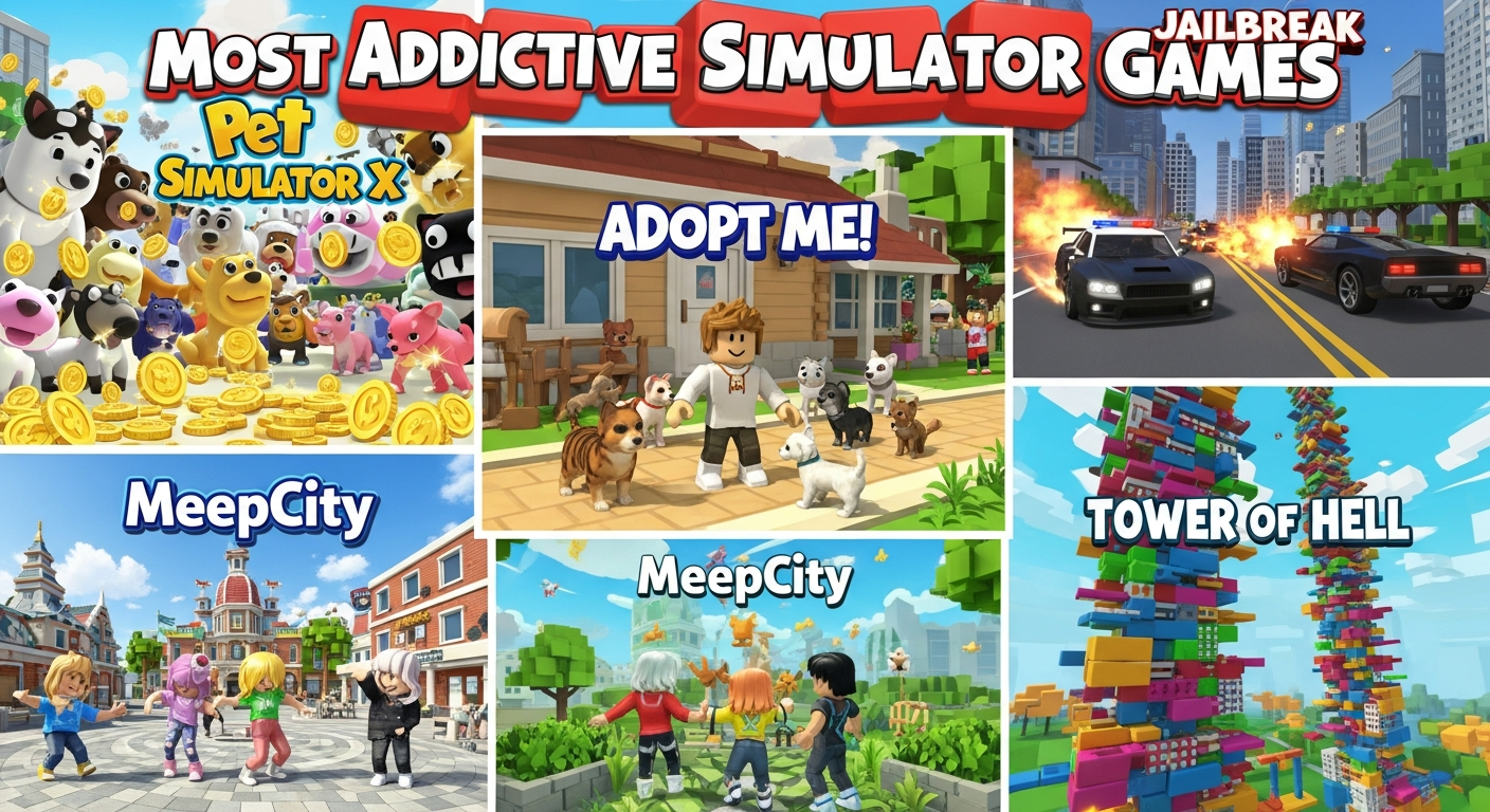 Most Addictive Roblox Simulator Games