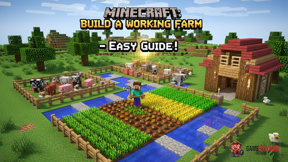 Minecraft Farm | Build Easy Auto Farms!