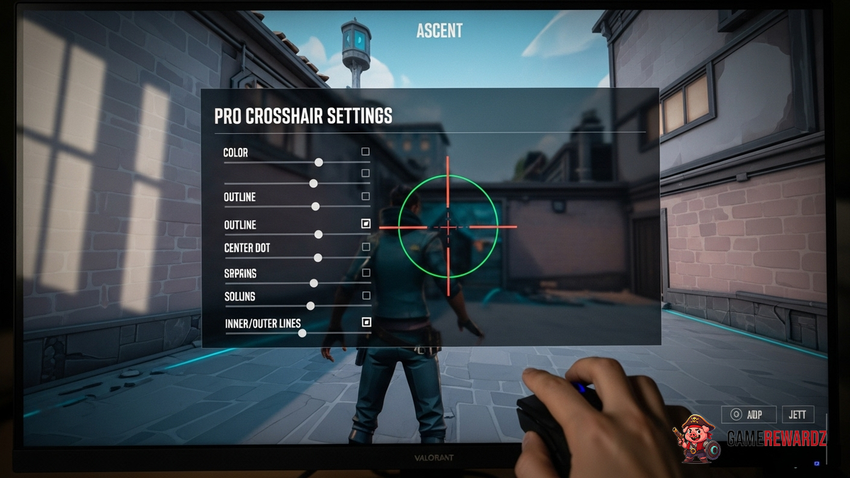 Pro Valorant Crosshair Settings | Aim Better Now!